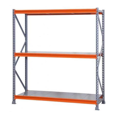 Mini Porta Pallet Mpp3ncpi Inicial 180x80x200cm Estante para Armazenagem com Plano 500kg