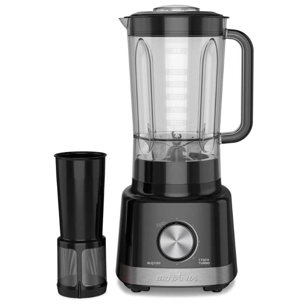 Liquidificador Britânia Pro Maxx 6 Blq1280p 1150w Preto 220v