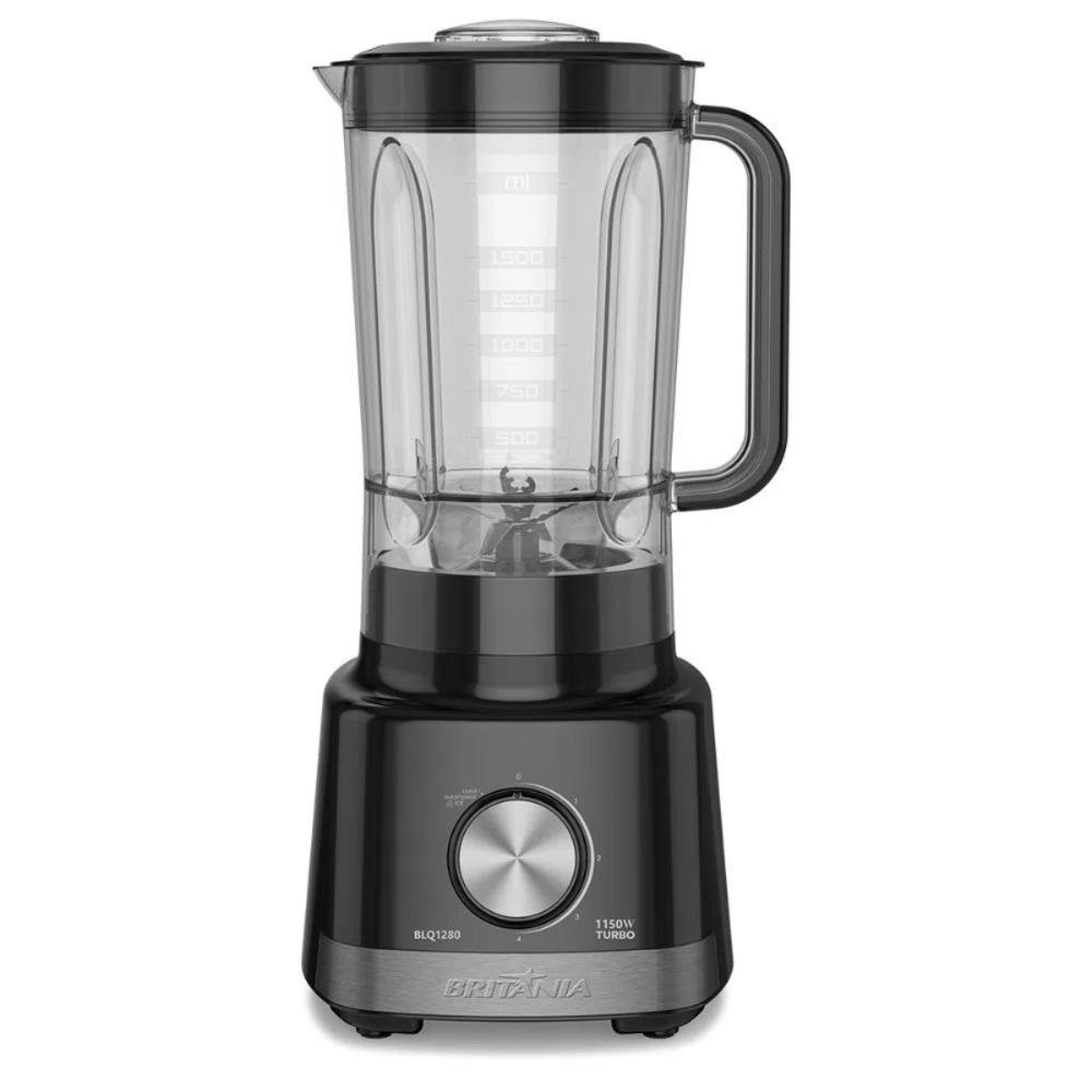 Liquidificador Britânia Pro Maxx 6 Blq1280p 1150w Preto 220v - 2