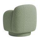 Ver mais imagens de Poltrona Decorativa Avany Base Giratória Bouclé Verde Claro - Nexta Casa