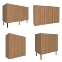 Ver imagem 2 de Cozinha Compacta 5 Peças 9 Portas e 3 Gavetas