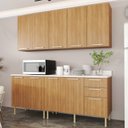Ver imagem 1 de Cozinha Compacta 5 Peças 9 Portas e 3 Gavetas