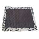 Ver imagem 4 de Tapete Higiênico Pet Impermeável Escuro Marrom Médio Reutilizável Lavável: Zebra Branco e Preto