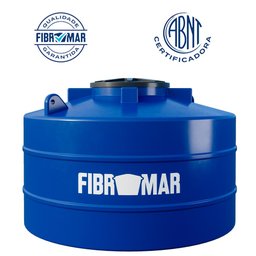 Tanque 2.500 Litros Azul Polietileno Fibromar - 4