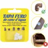 Kit com 4 Tapa Furo P/ Cano de Agua 5 Medidas Cada Facil Instalaçao - 4