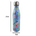 Ver imagem 6 de Garrafa Termica Inox 500ml Estampa Passaros Flores Jardim Florido Floral Estudo