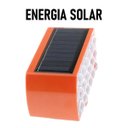 Ver imagem 3 de Sinalizador Solar Viario Kit 3 Duas Cores Cone Alerta Seguranca Noturna Obra Avenida Rodovia Alerta