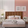 Cabeceira Para Cama Box Casal Queen 160cm Madeira Freijó - 6