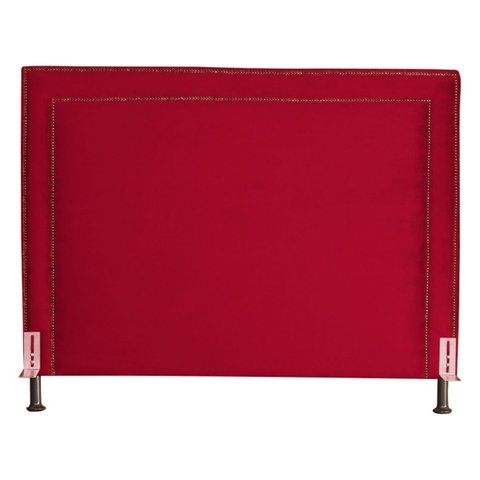 Cabeceira de Cama Box Estofada 195 Cm King Viviane Veludo