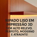 Ver mais imagens de Rack com Painel Ripado para TV 70 Polegadas Rio Home Estante Bege