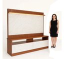 Ver imagem 6 de Rack com Painel Ripado para TV 70 Polegadas Rio Home Estante Bege