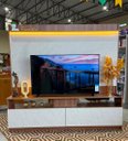 Ver imagem 3 de Rack com Painel Ripado para TV 70 Polegadas Rio Home Estante Bege