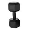 Halter Dumbell Cement Sextavado Bonafit 9kg Preto - 2