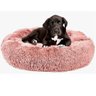 Cama Nuvem Cachorro Gato Pet Cao Donut Ninho 80cm Grande Caminha Rosquinha Pelucia Macio Animal de e - 3