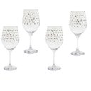 Ver imagem 1 de Jogo 4 Taças Vinho Vidro Transparente 600ml - Mini Coração