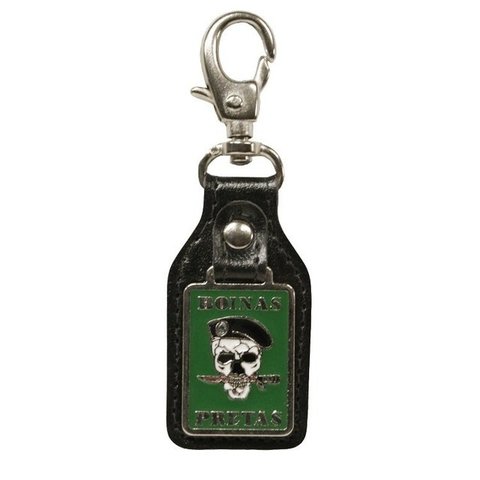Chaveiro de Metal Boinas Pretas