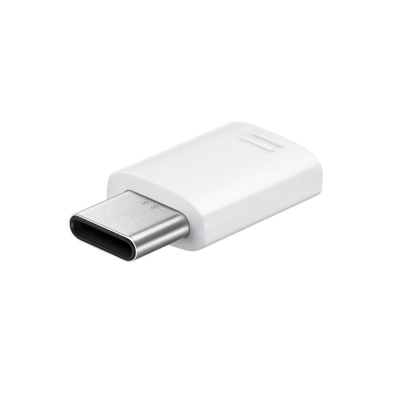 ADAPTADOR MICRO USB PARA USB-C SAMSUNG BRANCO EE-GN930BWEGBR