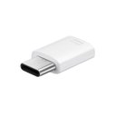 Ver imagem 1 de ADAPTADOR MICRO USB PARA USB-C SAMSUNG BRANCO EE-GN930BWEGBR