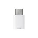 Ver imagem 2 de ADAPTADOR MICRO USB PARA USB-C SAMSUNG BRANCO EE-GN930BWEGBR