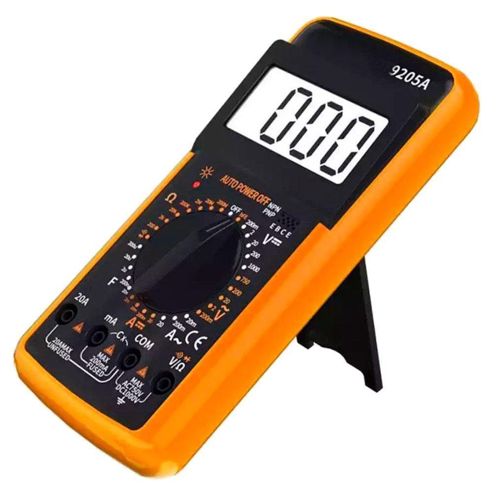 Multímetro Digital Profissional Bateria Multiteste 9205A | MadeiraMadeira