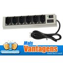 Ver imagem 2 de Filtro De Linha 6 Tomadas Economic Capte - Botão Liga/desliga