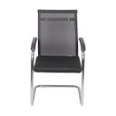 Ver imagem 3 de Cadeira Escritorio Interlocutor Fixa Tela Mesh Roma 3312