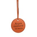 Ver imagem 1 de Etiqueta de Identificação Agua Quente em Couro Pu