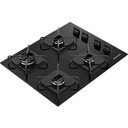 Ver imagem 1 de Cooktop 4 Bocas a Gás Grades de Ferro Amarado Chama Simmer Bdd61be Brastemp