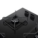 Ver imagem 3 de Cooktop 4 Bocas a Gás Grades de Ferro Amarado Chama Simmer Bdd61be Brastemp