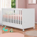 Ver imagem 2 de Berço Infantil Max 74cm Branco Brilho - Sallar Home