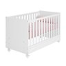 Berço Infantil Max 74cm Branco Brilho - Sallar Home - 1
