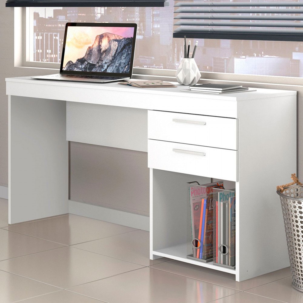 Mesa Para Home Office Gavetas Office Not Vel Madeiramadeira