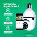 Ver imagem 5 de Câmera Wifi Inteligente Lâmpada Panorâmica e Espiã Full Hd Visão Noturna App Yoosee
