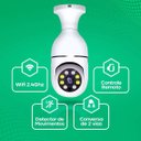 Ver imagem 4 de Câmera Wifi Inteligente Lâmpada Panorâmica e Espiã Full Hd Visão Noturna App Yoosee