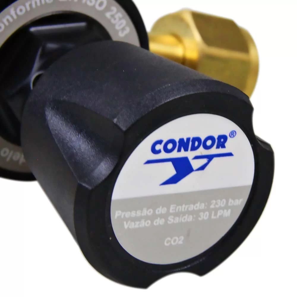 Regulador De Pressão MD G 30 CO2 Condor 404790 404790 - 3