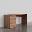 Ver imagem 7 de Escrivaninha Planejada Mesa Escritório Hera 3 Gavetas 163cm CabeCasa MadeiraOriginals Louro Marrom