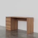Ver imagem 6 de Escrivaninha Planejada Mesa Escritório Hera 3 Gavetas 163cm CabeCasa MadeiraOriginals Louro Marrom