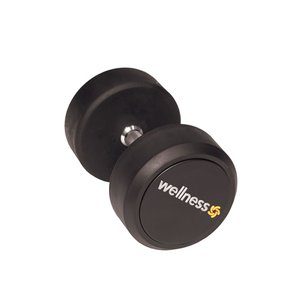 Dumbell Emborrachado Deluxe 22 Kg - Wellness - Wk121 Wk121