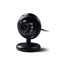 Webcam 480k 16.0mp Multilaser Nightvision Microfone Preto - 1