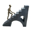 Ver imagem 5 de Escultura Superação Degraus da Vida Subir a Escada Espressione Escultura Fazes da Vida, Estatua Supe