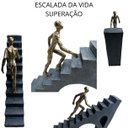 Ver imagem 7 de Escultura Superação Degraus da Vida Subir a Escada Espressione Escultura Fazes da Vida, Estatua Supe