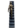 Escultura Superação Degraus da Vida Subir a Escada Espressione Escultura Fazes da Vida, Estatua Supe - 10