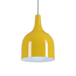 Pendente Gota Teat Luminária Lustre Alumínio Amarelo - T&T Iluminação - 3