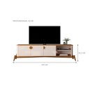 Ver imagem 3 de Rack para Tv 75 Polegadas Adamantina 1800 Off White Nature