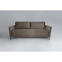 Ver imagem 1 de Sofa 3 Lugares 200cm Veludo Pes Aco Nikos