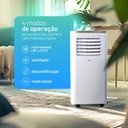 Ver imagem 5 de Ar Condicionado Portátil Hq 8.500 Btu/h Frio Monofásico Branco Hq-ap8500fw