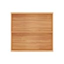 Ver imagem 3 de Armário Aéreo P/ Cozinha Sauvignon C/ 2 Portas Ripadas 80cm Amendoa - Ronipa