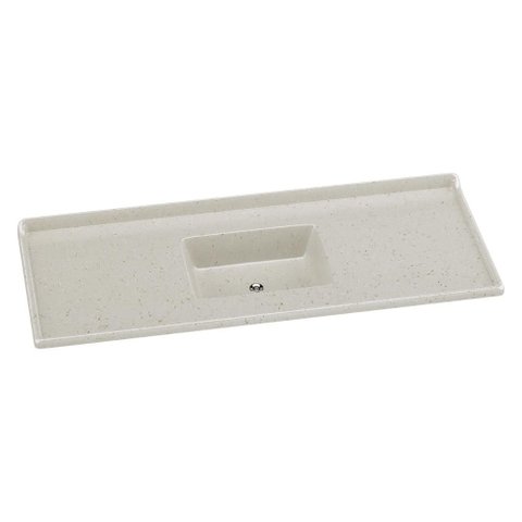 Pia de Cozinha Mármore Sintético 140x55cm Multimóveis CR20480  