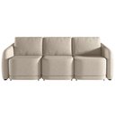Ver imagem 3 de Sofá Cama para Sala de Estar 3 Lugares 276cm Montserrat K01 Linho Bege - Lyam Decor