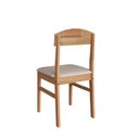 Ver imagem 4 de Conjunto Mesa Genova 80x80 Cm com 4 Cadeiras Capri para Uso Comercial - Amêndoa